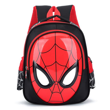 mochila niño 3 años spiderman negro
